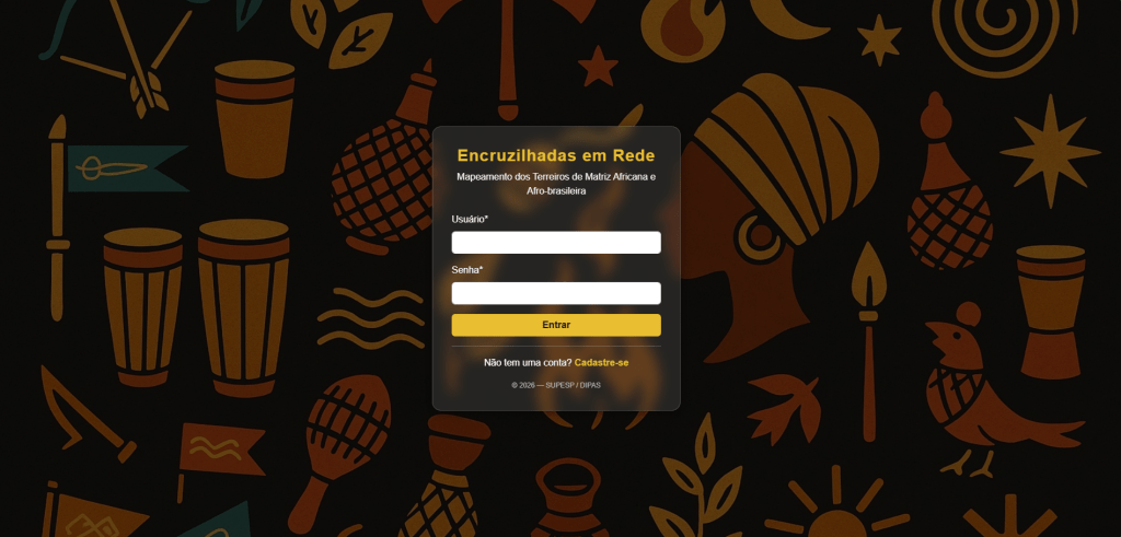 Encruzilhadas em Rede: Mapeamento dos Terreiros de Matriz Africana e Afro-brasileira