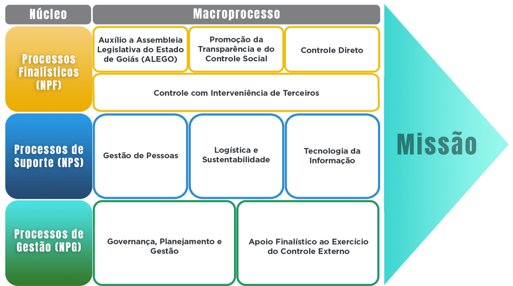 Cadeia de Valor dos Processos de Trabalho do TCE-GO: arquitetura da informação para geração de valor público