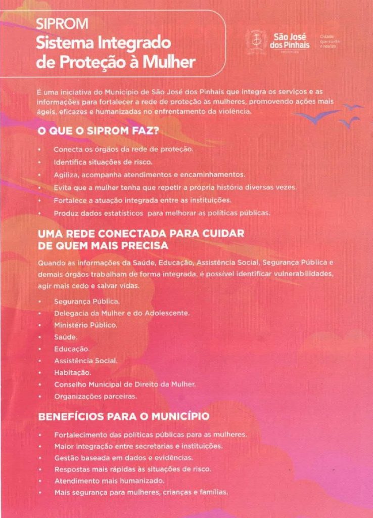 SISTEMA INTEGRADO DE PROTEÇÃO À MULHER
